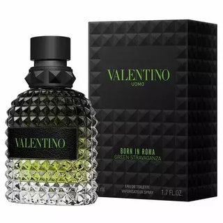 Born In Roma Green Stravaganza Uomo Valentino Eau de Toilette - Perfume Masculino