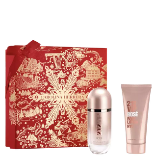Kit 212 VIP Rosé Carolina Herrera Feminino - Eau de Parfum 80ml + Body Lotion 100ml