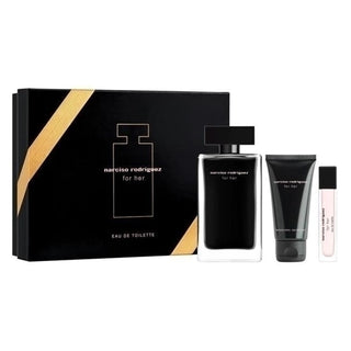 Kit Narciso Rodriguez For Her Feminino - Eau De Toilette + Body Lotion + Travel Size