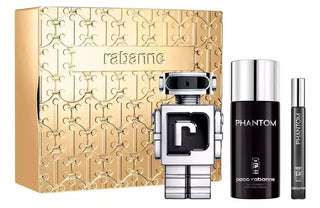 Kit Phantom Rabanne Masculino - Eau de Toilette 100ml + Desodorante 150ml + Miniatura 10ml