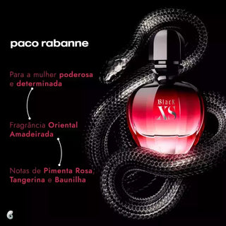 Black XS For Her Rabanne Eau de Parfum - Perfume Feminino