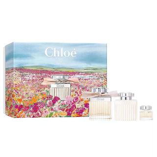 Kit Signature Chloé Feminino - Eau de Parfum 75ml + Eau de Parfum 5ml + Hidratante Corporal 100ml