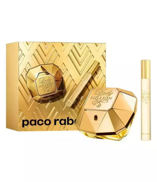 Kit Lady Million Rabanne Feminino - Eau de Parfum 50ml + Eau de Parfum 10ml