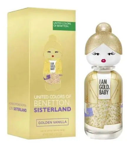 BENETTON - SISTERLAND GOLDEN VANILLA - EDT - FEMININO