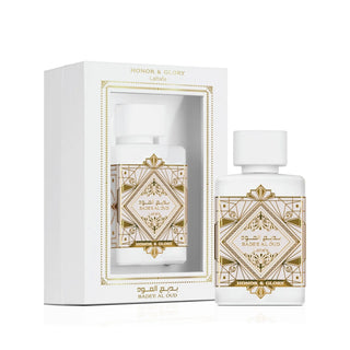 Lattafa Badee Al Oud Honor and Glory (Branco) Eau de Parfum - Perfume Unissex