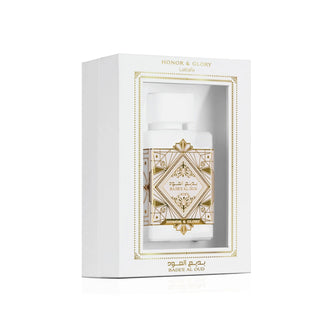 Lattafa Badee Al Oud Honor and Glory (Branco) Eau de Parfum - Perfume Unissex