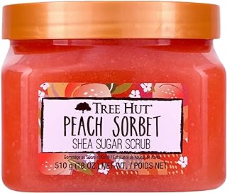 TREE HUT - ESFOLIANTE CORPORAL - 510G - PEACH SORBET - PÊSSEGO