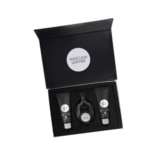 Kit Riffs Leather Eau de Parfum 100ml + Shower 100ml + Body lotion 100ml