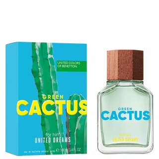Green Cactus for Him United Dreams Benetton Eau de Toilette - Perfume Masculino