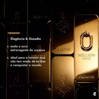 Million Gold Rabanne Eau de Parfum Intense - Perfume Masculino