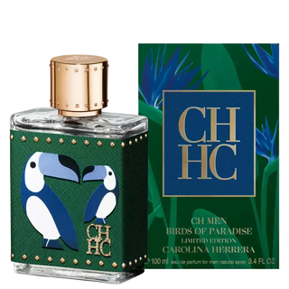 CH Men Birds of Paradise Carolina Herrera Edição Limitada Eau de Parfum - Perfume Masculino