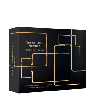 Kit The Golden Secret Banderas Masculino - Eau de Toilette 100ml + Desodorante Spray 150ml