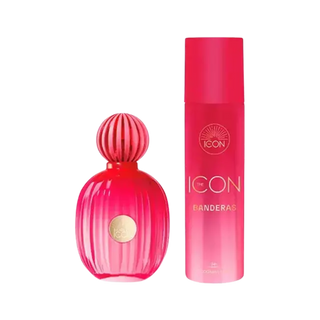 Conjunto The Icon Banderas Feminino - Eau de Parfum 100ml + Desodorante Spray 150ml