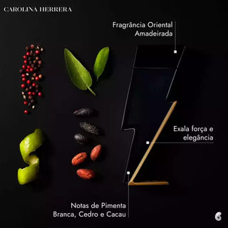 Bad Boy Carolina Herrera Eau de Toilette - Perfume Masculino