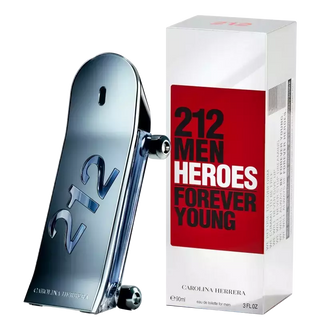 212 Men Heroes Carolina Herrera Eau de Toilette - Perfume Masculino
