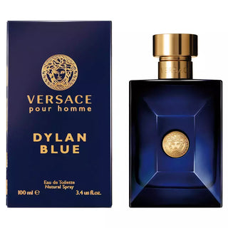 Dylan Blue Pour Homme Versace Eau de Toilette - Perfume Masculino