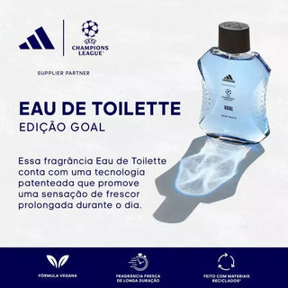 COFFRET ADIDAS UEFA GOAL EDT 100ML+SG 250ML