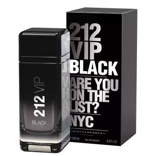 212 VIP Black Carolina Herrera Eau de Parfum - Perfume Masculino