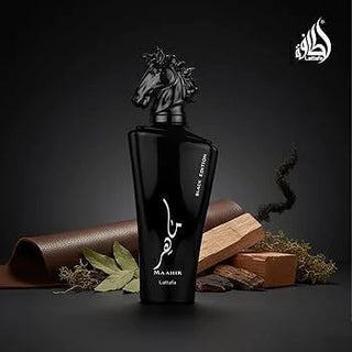 Maahir Black Lattafa Eau de Parfum - Perfume Unissex