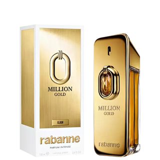 Million Gold Elixir Rabanne Parfum Intense - Perfume Masculino