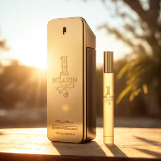 Kit 1 Million Rabanne Masculino - Perfume Eau de Toilette 200ml + Travel Size 10ml