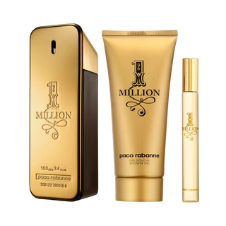 Kit 1 Million Masculino - Eau de Toilette 100ml + Gel de Banho 100ml + Miniatura 10ml