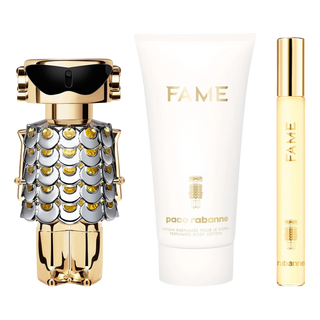 Kit Fame Rabanne Feminino - Eau de Parfum 50ml + Body Lotion 75ml + Miniatura 10ml