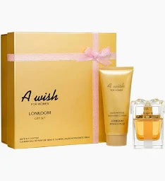 Lonkoom a Wish Kit EDP Fem 100ml + Hidratante 150ml
