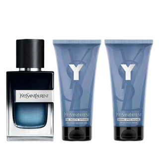 Kit Y Saint Laurent - Eau de Parfum 60ml + Gel de Banho 50ml + Pós Barba 50ml